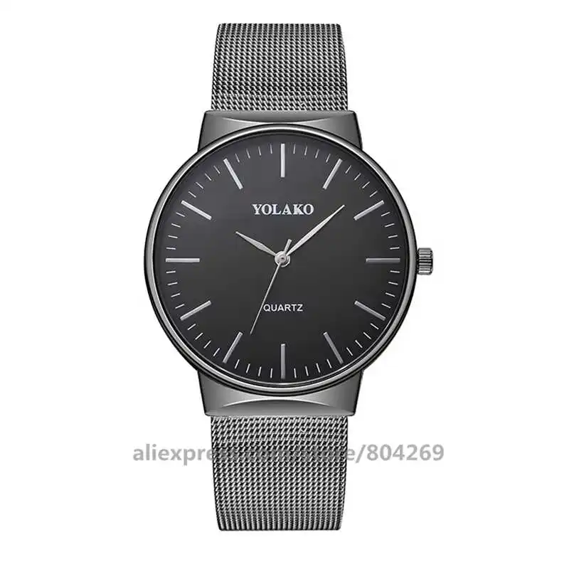 

YOLAKO Hot Wholesale Women Dress Watch Luxury Alloy Sport Quartz Wristwatch Popular Women Lady Dress Watches 919865
