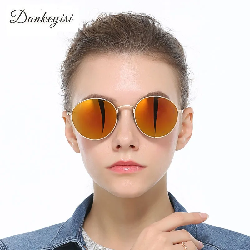 DANKEYISI Fashion Polarized Sunglasses Women Brand Designer Metal Frame
