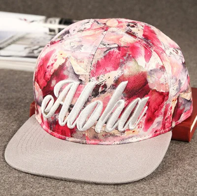 Aloha дети Snapback мультфильм Вышивка Дети хлопок бейсбол кепки для маленьких мальчиков бейсболка для девочки кепки s хип хоп шапки - Цвет: Розовый