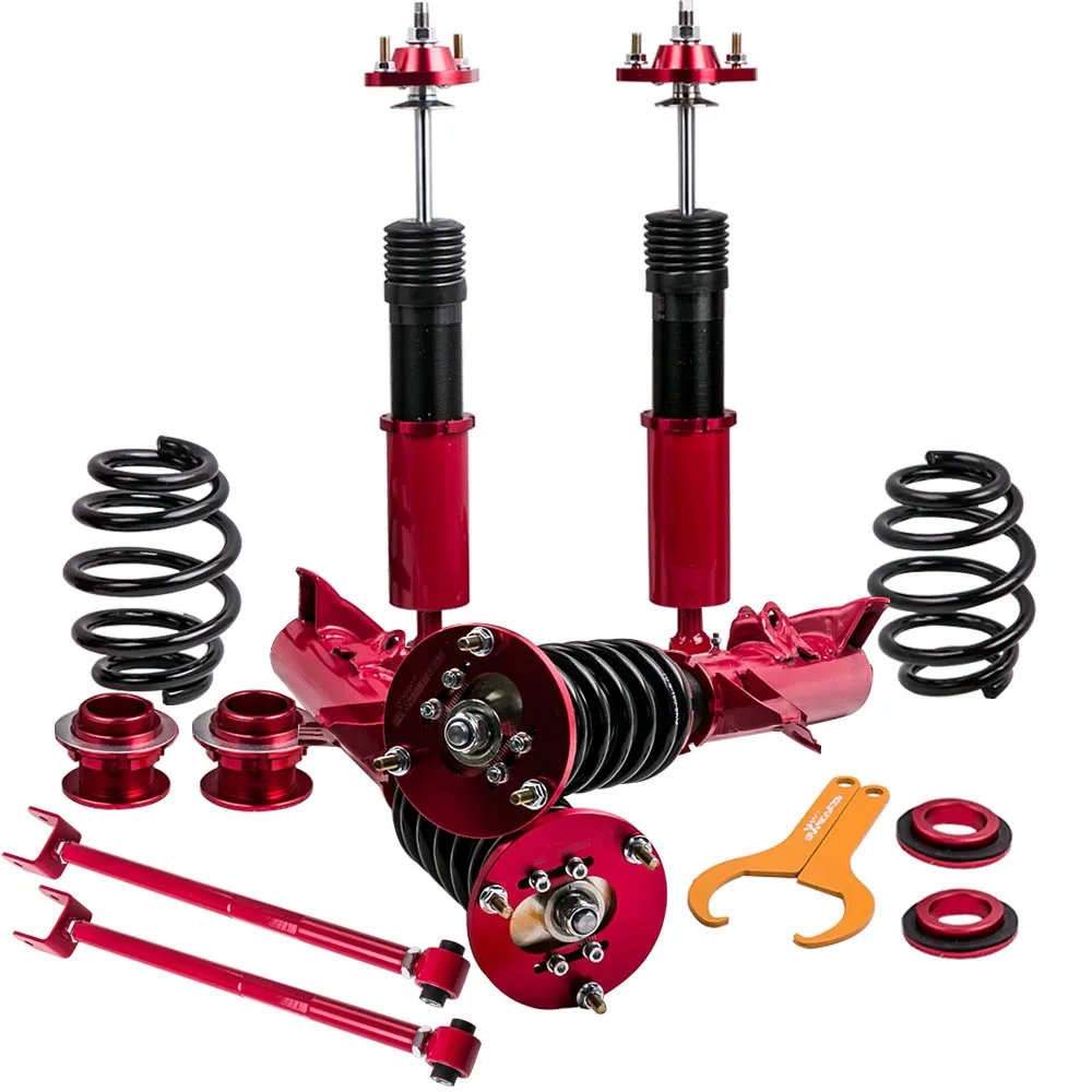 

Suspension Coilover for BMW 3 Series E36 M3 323 325 328 Adj.Height Coilovers Suspension Damper Force Shock Absorbers Red
