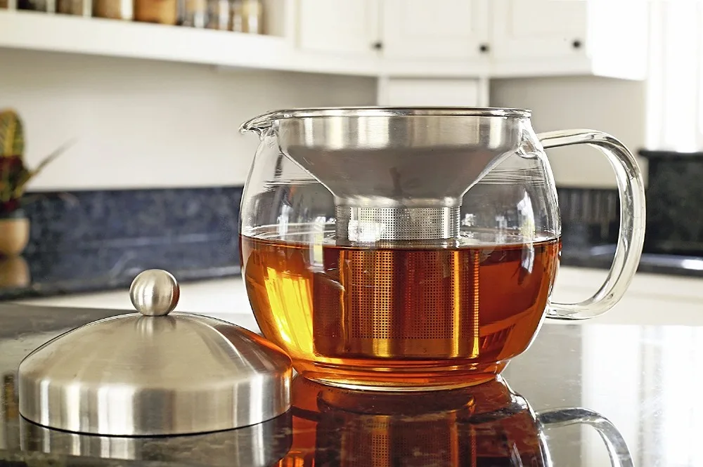 Чай чайник с теплее-Чай горшок и Чай ситечко-Чай заварки держит 3-4 чашки
