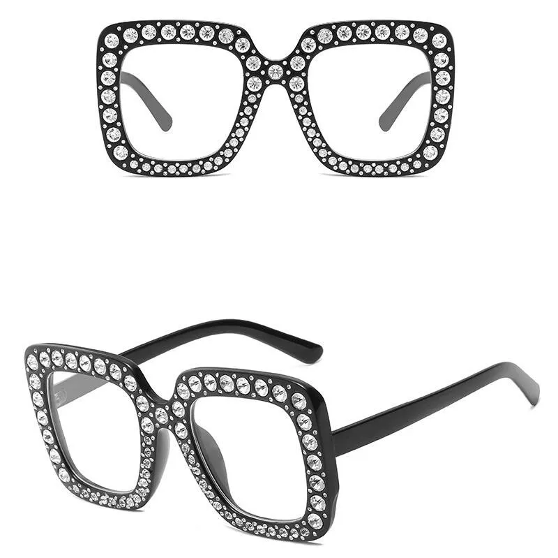 Женские розовые солнцезащитные очки с бриллиантами и кристаллами для женщин, большая оправа, квадратные очки, итальянский бренд, дизайнерские очки, оттенки