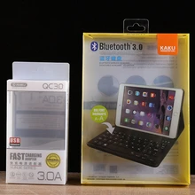 Матовая ламинация красочная печать ясно прозрачная упаковочная коробка ПВХ пластик на заказ прозрачная упаковка из ПЭТ- PX20095