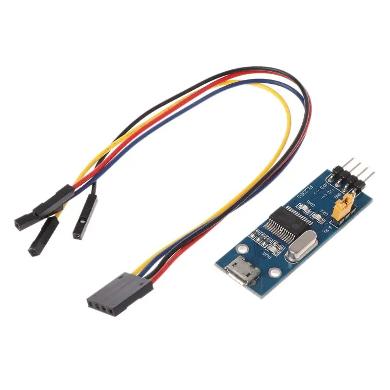 Mini L2303 USB UART Board PL-2303HX PL-2303 TO RS232 Serial TTL Module Adapter Converter | Электроника