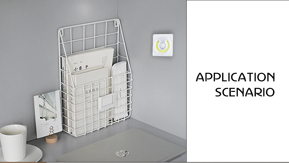  Wall Lampada AAA Battery Operated Cabinet Garage Emergency Light (10)