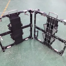 P3.91 и P4.81 пустой алюминиевый шкаф для литья под давлением, панель 500x500 мм, модуль 250x250 мм, P3.91 светодиодная видеостена