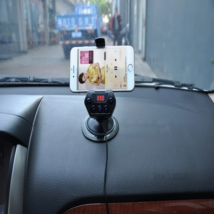 Weishan беспроводной Bluetooth FM передатчик модулятор Автомобильный Радио адаптер MP3