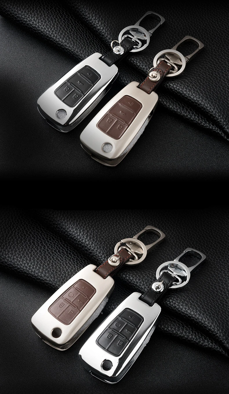 Для Buick VAUXHALL OPEL MOKKA Insignia Astra J Zafira C для Chevrolet Cruze Aveo кожаный флип-ключ дистанционного управления чехол Брелок