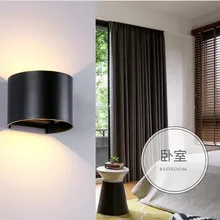 Водонепроницаемый 12 Вт открытый светодиодный настенный светильник IP67 Алюминий Регулируемый поверхностного монтажа Cube теплый белый Водонепроницаемый открытый светодиодный настенный светильник