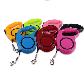 

by dhl 100pcs practical 3M 5M Retractable Dog Leash Extending Puppy Walking Leads Pet Tractor
