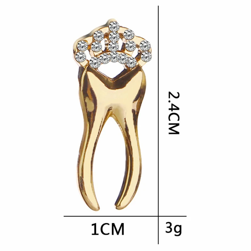 Зубы Фея булавка брошь украшения для стоматологов значки я люблю свою брошь зуб зубы с хрустальной короной отворот булавка Подарок Детям Девочкам