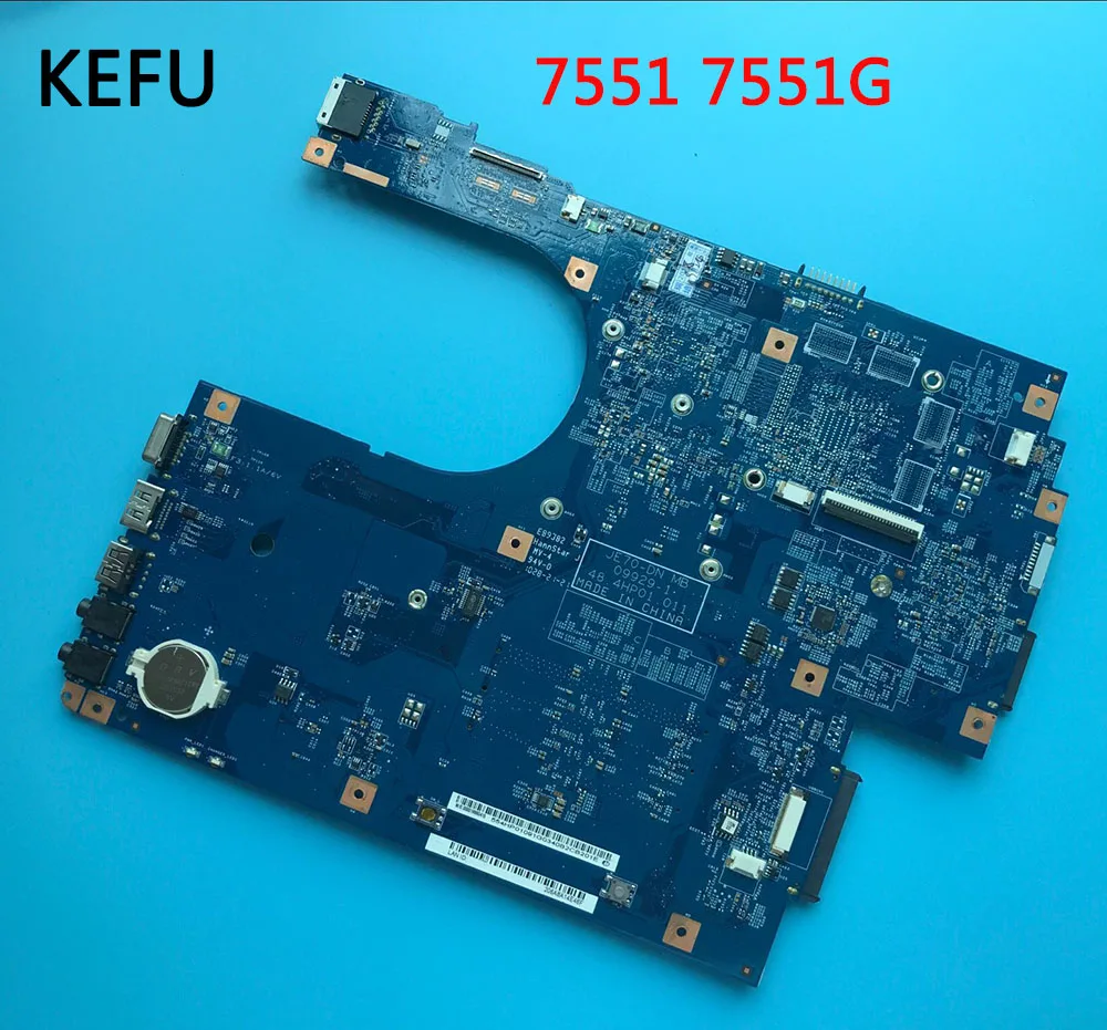 Материнская плата KEFU 48.4HP01.011 для ноутбука acer Aspire 7551 7551G JE70-DN MB 09929-1 MBBKM01001 MB. BKM01.001 DDR3 MB. PT901.00