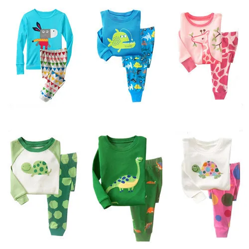 

2019 Noverty Boys girls pajamas sets Sofia Princess pyjamas pijama infantil sleepwear home clothing animal cotton Baby pijama