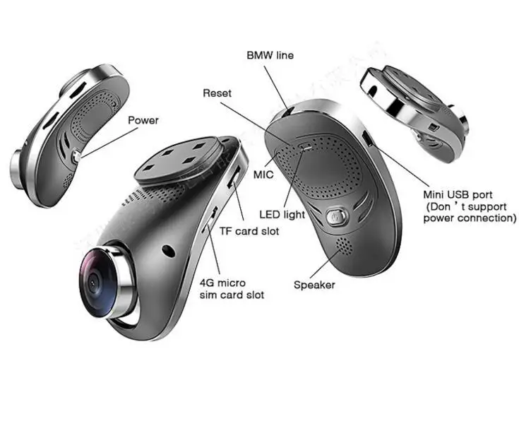 4 г FHD 1080 P WI FI Android 5 1 gps навигации автомобиля Скрытая Dvr тире Камера Remote Monitor двойная