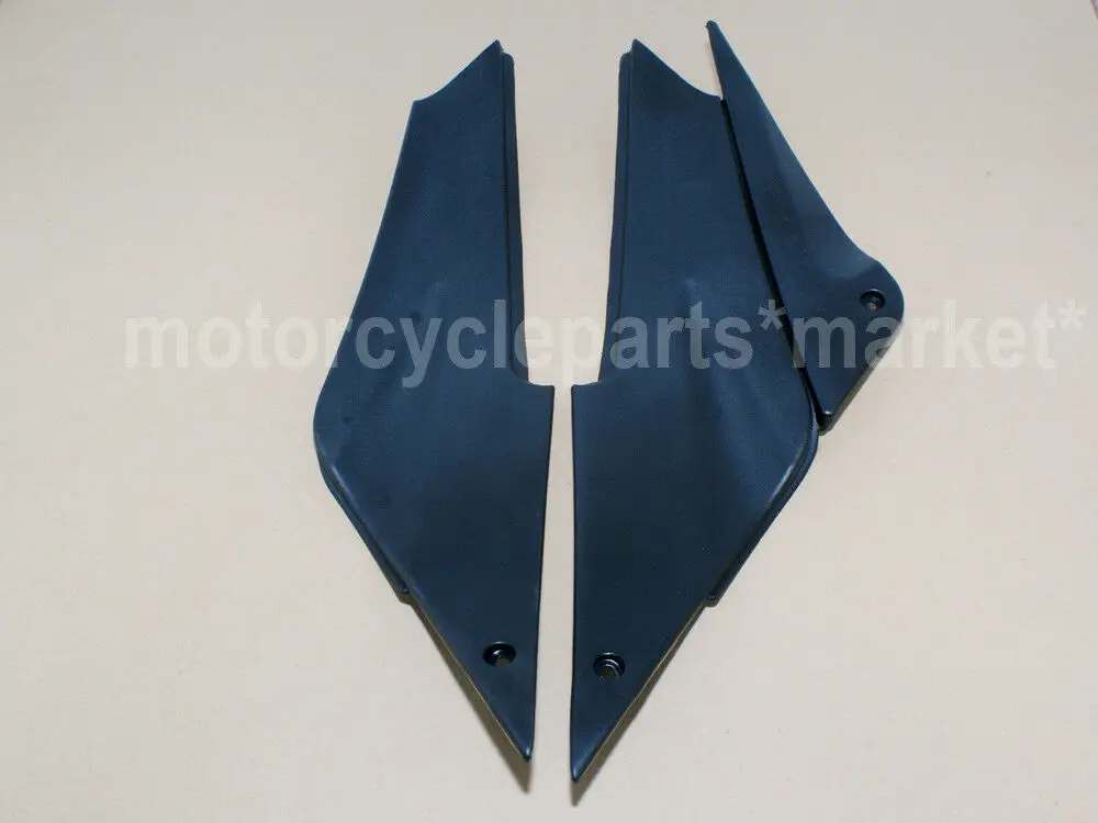 1 пара черных боковых обтекателей для мотоциклов Kawasaki Ninja ZX6R ZX636 ZX6 2005 2006 |