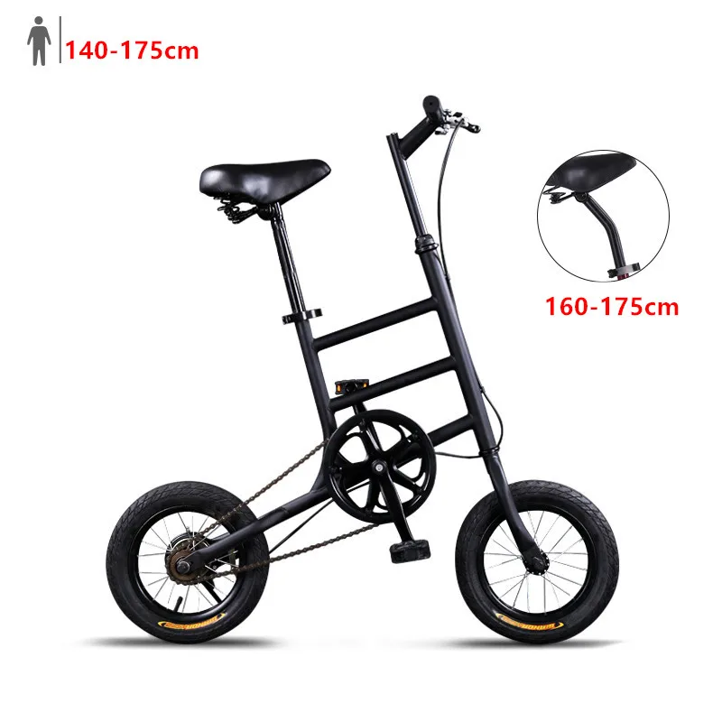X-передний дорожный велосипед 12 дюймов колесный Ретро светильник детский велосипед для мальчиков и девочек BMX bicicleta - Цвет: A black