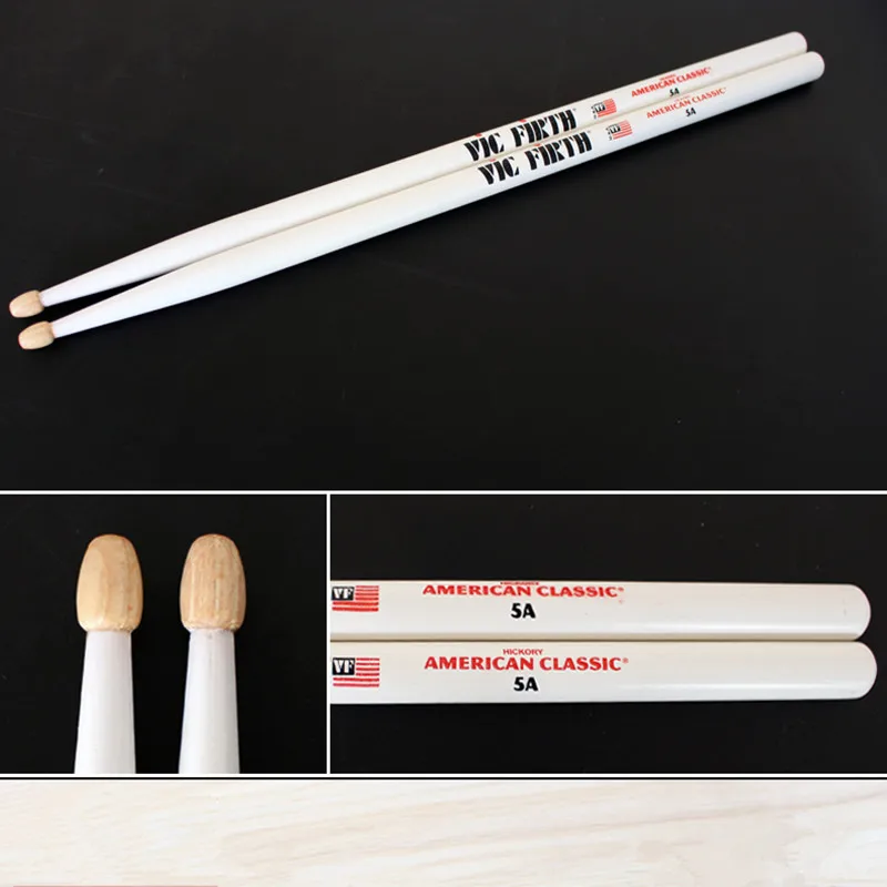Оригинальные барабанные палочки 5A American Hickory ударные инструменты музыкальные для