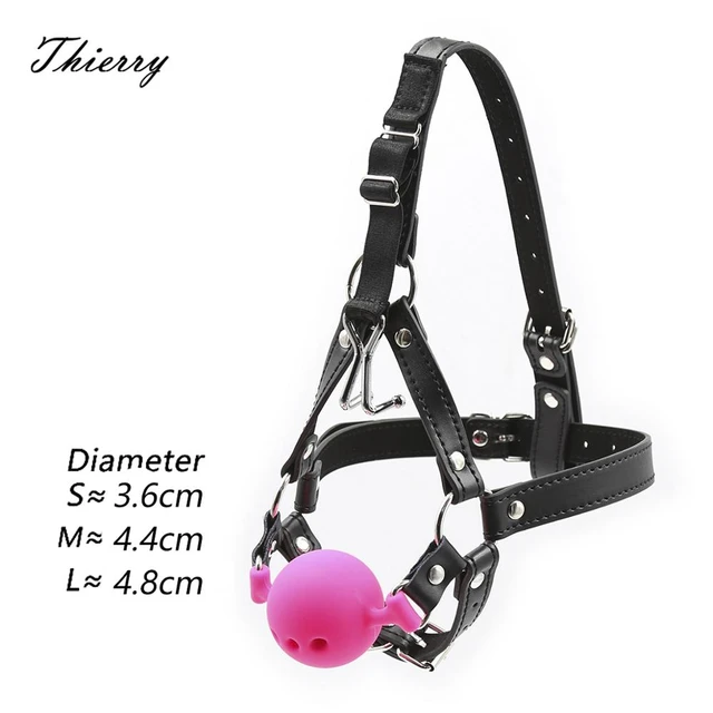 Thierry Dildo Gag Mouth Gag Fetish SM Toys Bondage Penis Harness Adult Game  Sex Toys Sex