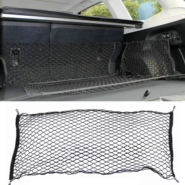 41 x 25 Inches Cargo Net for SUV Truck Bed or Trunk Elastic Nylon Mesh