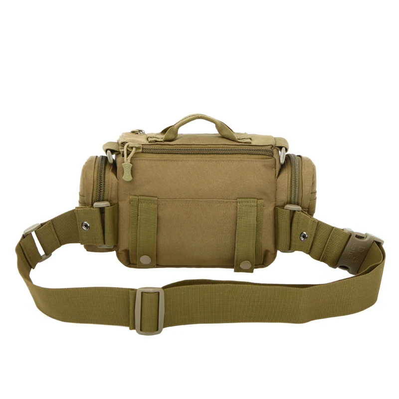 Tactical Outdoor Waterproof Nylon Waist packs men women military Camouflage Chest bag fanny pack riding hunting Photography bags - Image 3
