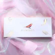 Siam Bird 12 Цветов Тени Для Век Для Макияжа Профессиональная Палетка теней Матовый Блеск яркий Тени для век Пигмент Палетки