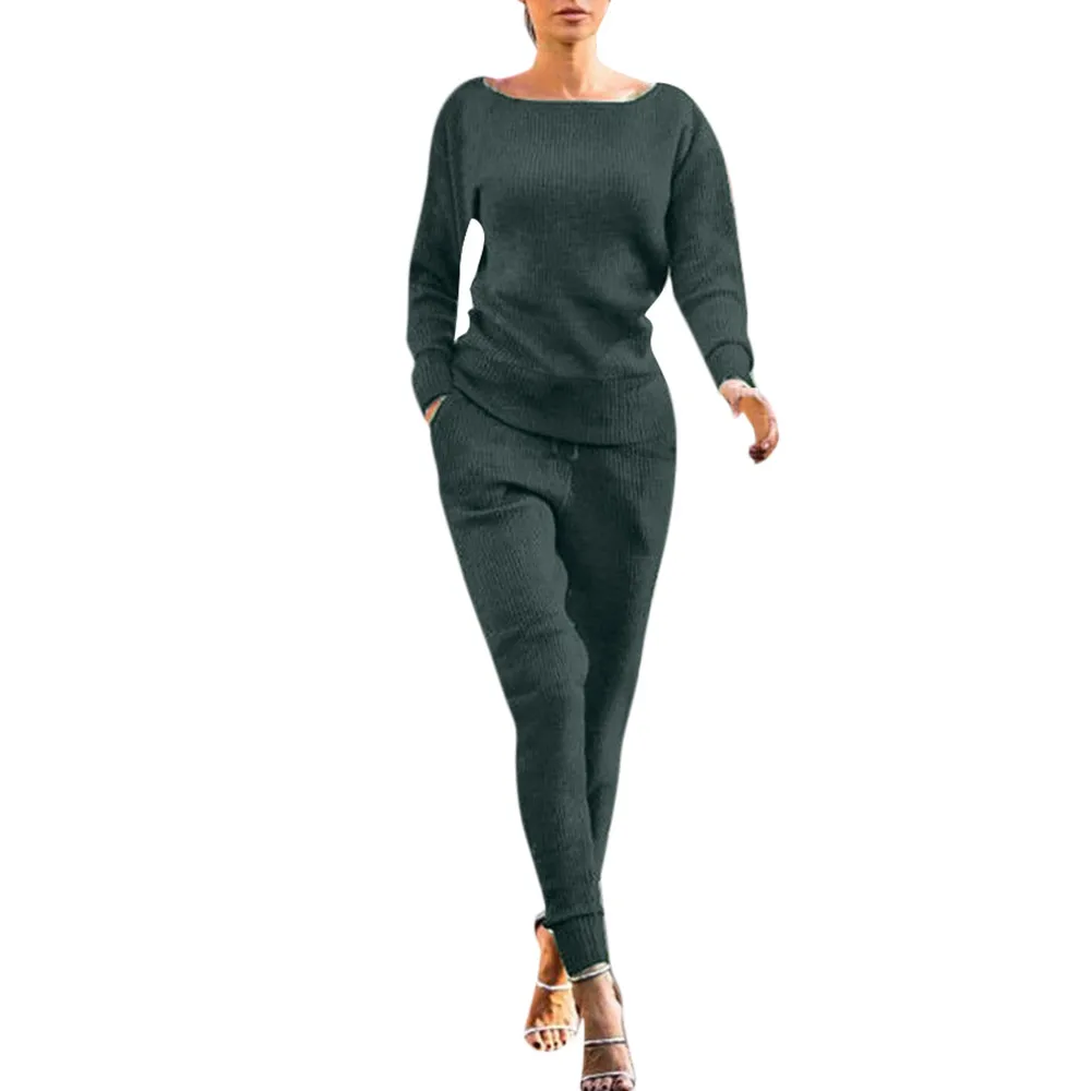 

2 piece set women Plus Size Tops+Pants two piece set Tracksuit Suits Autumn Leisure Sweatsuits For Women Clothing Costumes #605