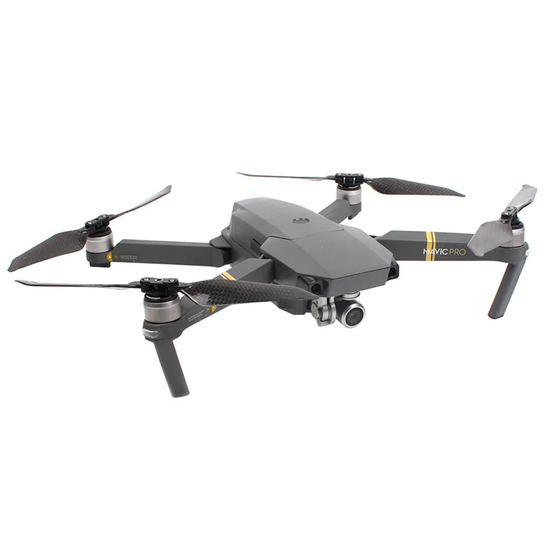 Hobbyinrc RC Дрон аксессуары 2 пары 8331F складной углеродного волокна Шум-сокращения пропеллеры для DJI Mavic Pro Platinum Edition