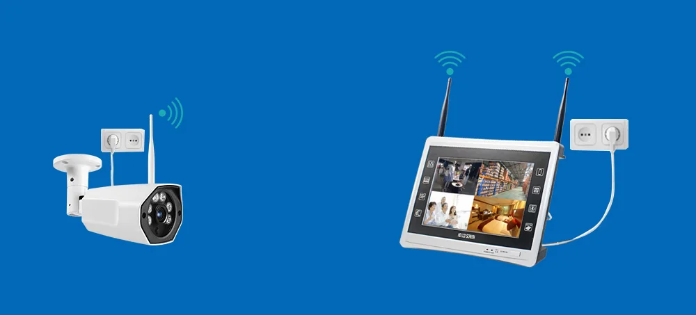 wireless camera cctv system 