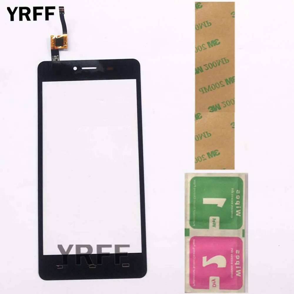 

5.0'' Mobile Touch Screen Panel For Philips S326 S 326 Touch Screen Digitizer Panel Lens Sensor Front Outer Glass Adhesive Wipes
