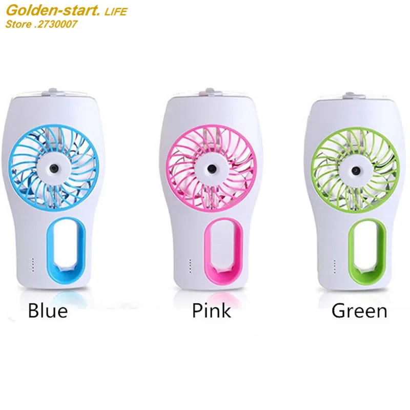 Portable Mini Cooling Fan Summer Air Conditioner USB Ultrasonic Air Humidifier Handhold Cooling