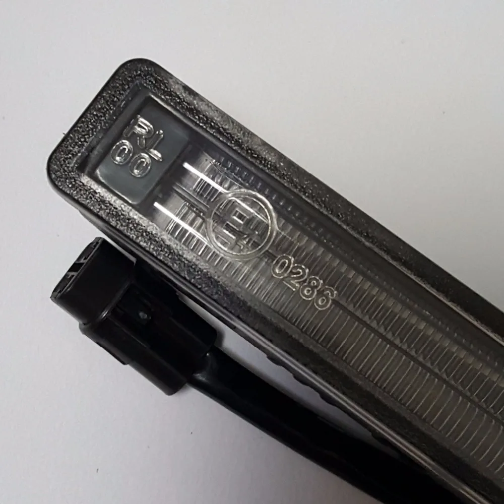  CNLM High quality 2X car drl Daytime Running Light front daylight LED fog lamp guide waterproof dim - 32736839311
