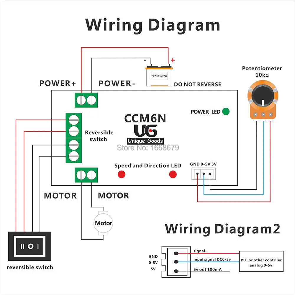 Регулируемый регулятор EBOWAN 6 в 12 В 24 В|pwm dc motor speed|dc speedmotor speed controller reversible |