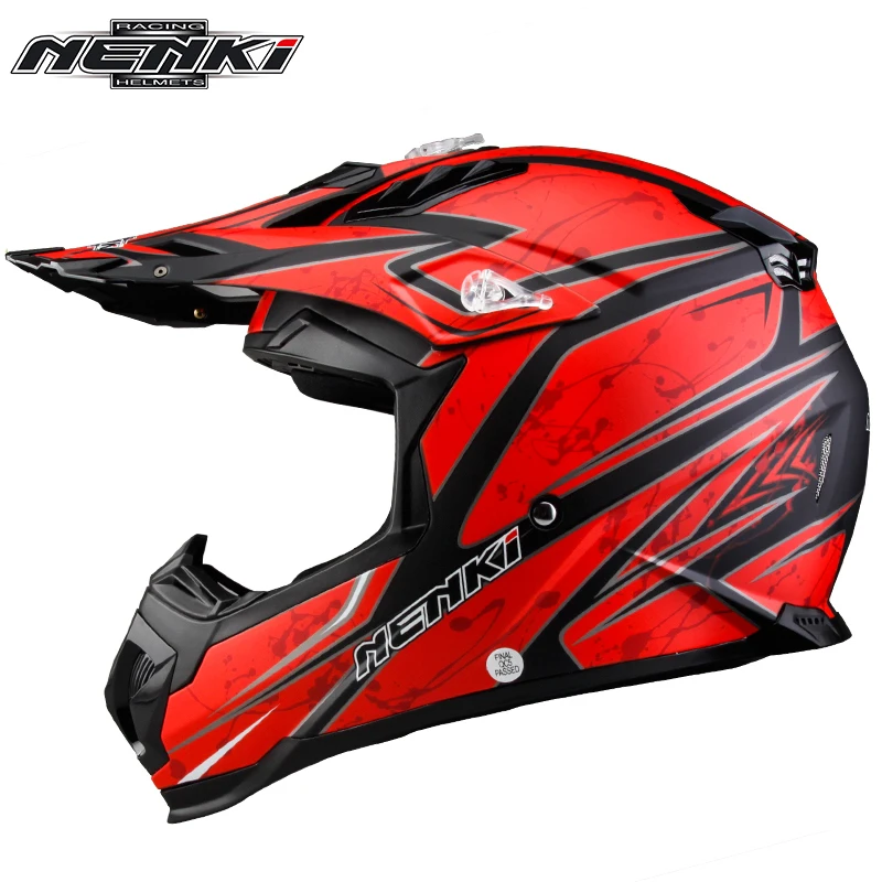 

NENKI Motorcycle Helmet Casco Moto Motocross Full Face Helmet Men Motorcycle ATV Dirt Bike MX BMX DH Racing Downhill Helmet