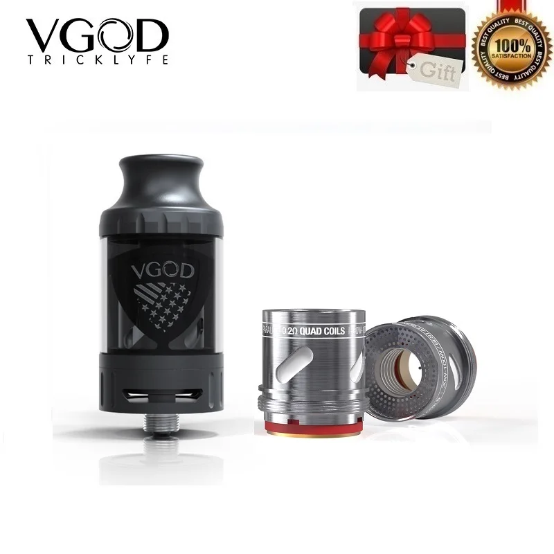 Оригинальный VGOD Pro Subtank 5 мл бак для вейпа 24 мм перестраиваемый распылитель капель
