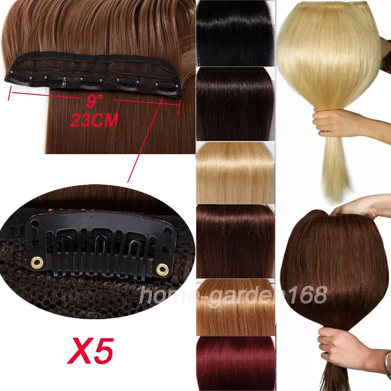 S-noilite 30 Inches 76CM Fall To Hips Clip in one piece Hair Extensions 3/4 Full Head 5 Clips Straight Synthetic hairpiece S-noilite 30 Inches 76CM Fall To Hips Clip in one piece Hair Extensions 3/4 Full Head 5 Clips Straight Synthetic hairpiece