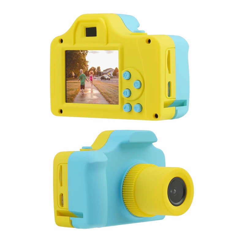 

1.77 Inch Digital Camera Kids Full Color Mini LSR Cartoon Camcorder Video Recorder Kids Learning Photograph Toys Support TF Card