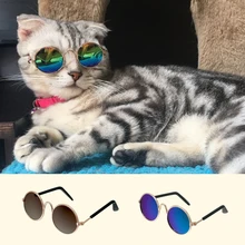 Летние солнцезащитные очки для кошек, аксессуары для домашних животных, очки для собак, кошек, защита для глаз, крутые очки для домашних животных, реквизит для фотографий