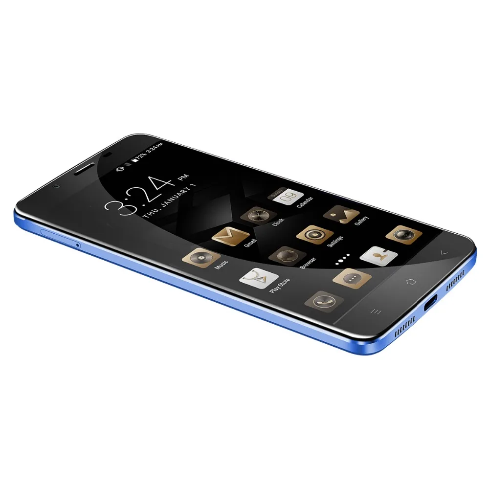 Blackview P2 Lite, 6000 мАч, 3 ГБ ОЗУ, 32 Гб ПЗУ, мобильный телефон, отпечаток пальца ID, MTK6753, четыре ядра, 5,5 дюймов, FHD, 13 МП, сотовый телефон