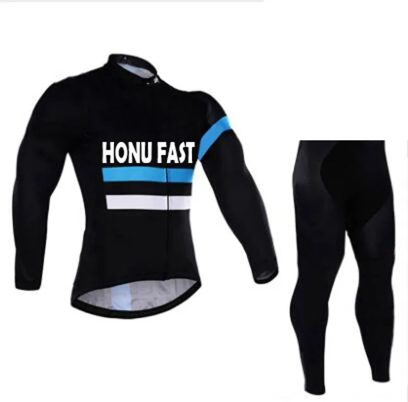 Long sleeve Suit 9 nvvtrek Велоспорт Джерси с длинным рукавом Майки для велоспорта Мужская велосипедная одежда велосипедный Джерси командный велосипед Велоспорт Джерси набор - Цвет: Long sleeve Suit 9