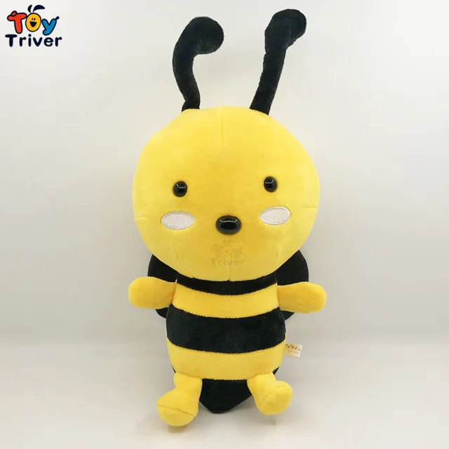 Kawaii Plush Bee Honeybee Apis Toy Stuffed Insect Doll Baby Kids