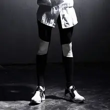 27-44, новинка, Мужская одежда, стилист для волос, модные эластичные облегающие брюки на молнии, брюки, большие размеры, костюмы