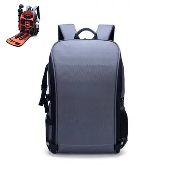 

Multi-functional Camera Bag Waterproof Shockproof Partition Protection Backpack for SLR/DSLR/Mirrorless Camera Lens Battery