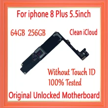64 Гб 256 ГБ для iphone 8 Plus материнская плата с заводской разблокировкой, для iphone 8 P 8 Plus материнская плата без Touch ID