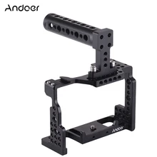 Andoer ручка камеры клетка видео фильм решений стабилизатор Топ для sony A7II/A7III/A7SII/A7M3/A7RII/A7RIII камеры