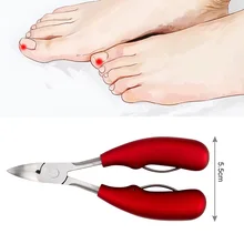 1 Uds Pro Toe cortauñas para manicura pedicura cortadores cutícula cortador de uñas Tijeras para uñas de los pies tijeras para cutículas de uñas