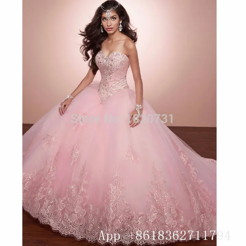 2017-New-Lace-A-Line-Quinceanera-Dresses-with-Appliques-Crystal-Beading-Sweet-16-Dresses-Vestidos-De(1)