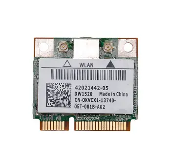 

Wireless Adapter Card for DELL DW1520 Wireless AGN Half MINI PCI-E Broadcom BCM943224HMS WIFI Card BCM43224 bcm943224