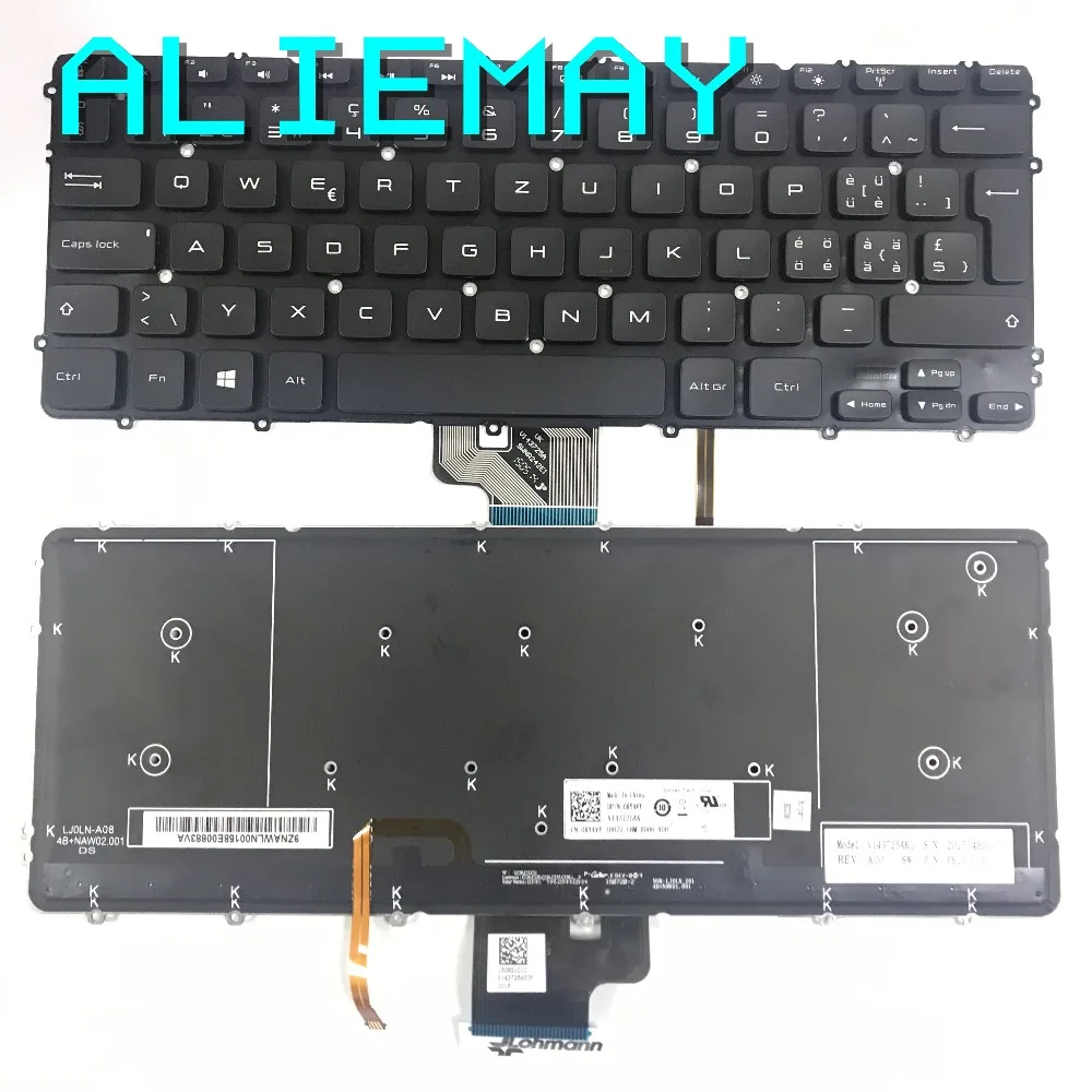 

Brand new Original SW Swiss Backlight Keyboard for DELL XPS15-9530 PRECISION M3800 3800 with backlight Keyboard BLACK