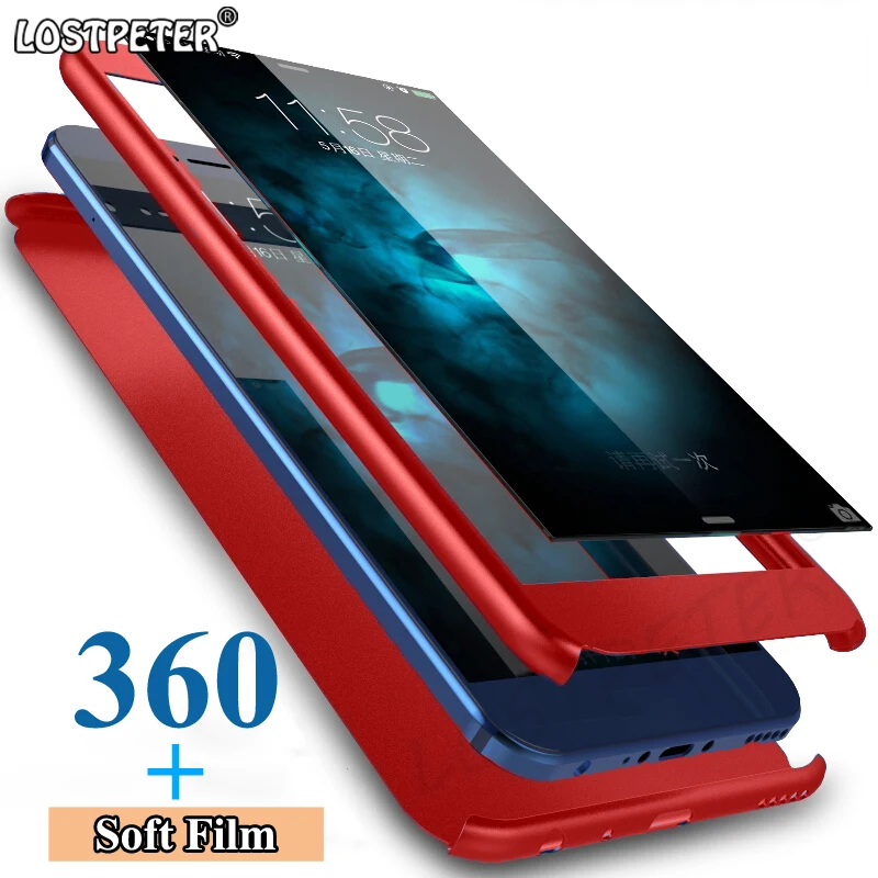 360 Degree Full Cover Phone Case For Samsung Galaxy S9 Hard PC Plus Cases With Screen protector |