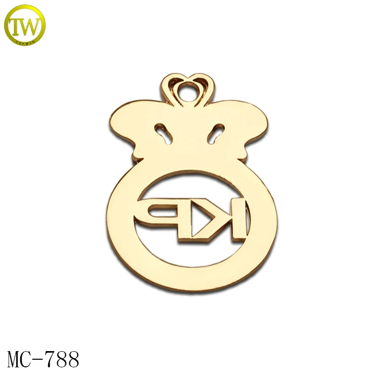 www.bagssaleusa.com : Buy MC788 custom purse metal hang tag metal logo label for bags from Reliable ...